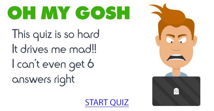 Banner for This quiz is impossibly hard, making it thoroughly unenjoyable.