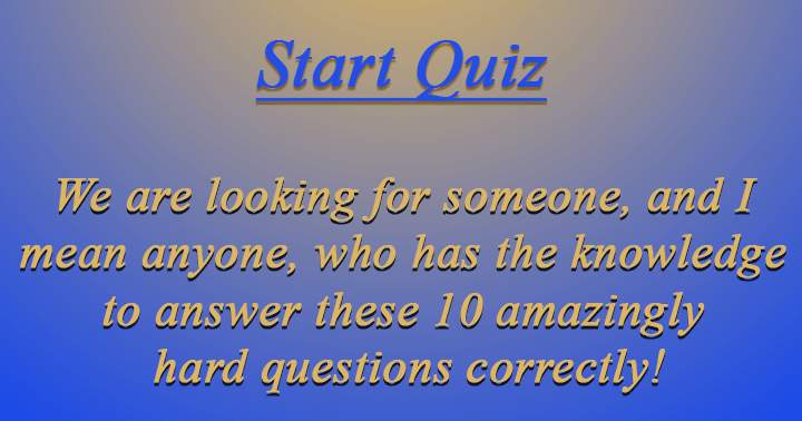 Banner for General Knowledge