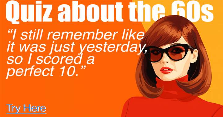 Banner for Does this decade ring a bell to you?