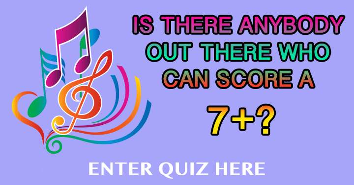 Banner for Are you going to be the first to score a 7+ in this hard music quiz?