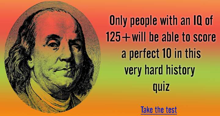 Banner for You will stand a chance only if your IQ is sufficiently high.