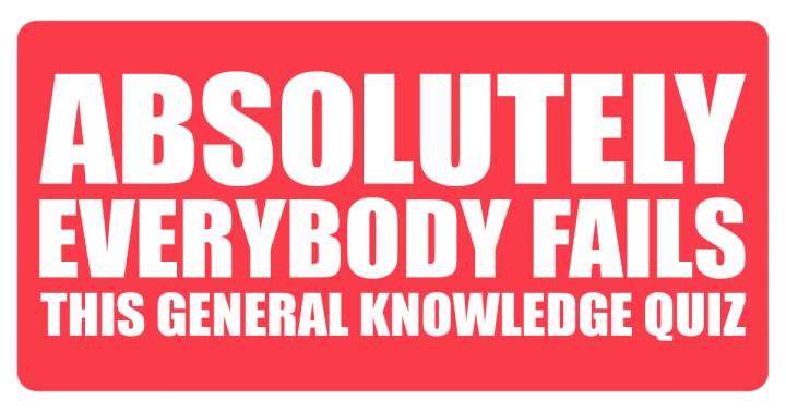 Banner for There's no chance you'll pass this quiz.