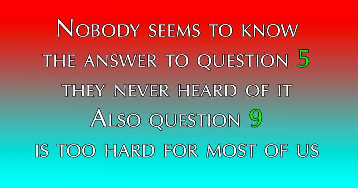 Banner for Mixed Knowledge Quiz