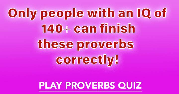 Banner for Proverbs Quiz