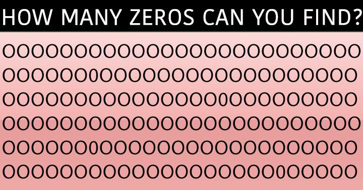 Banner for How many zeros?