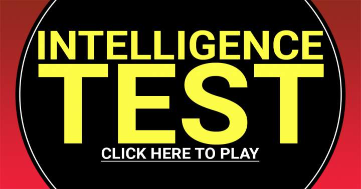 Banner for Intelligence Test