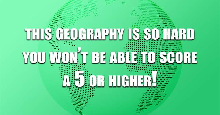 Banner for Hard Geography Quiz