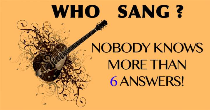 Banner for Who Sang These Songs?