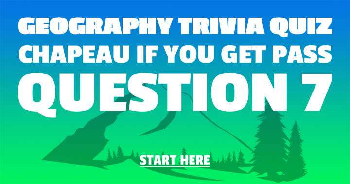 Banner for Geography Trivia Quiz