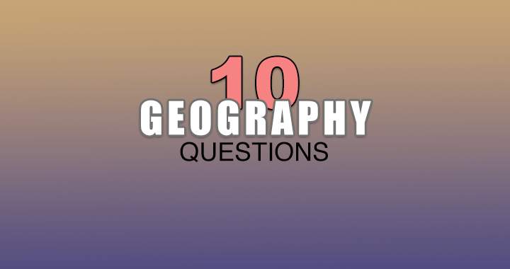 Banner for Geography Trivia