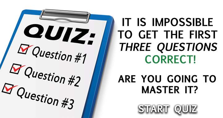 Banner for Try to master this quiz!