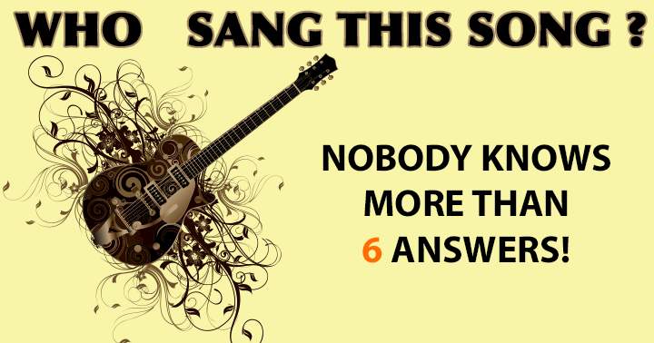 Banner for Who sang this song?