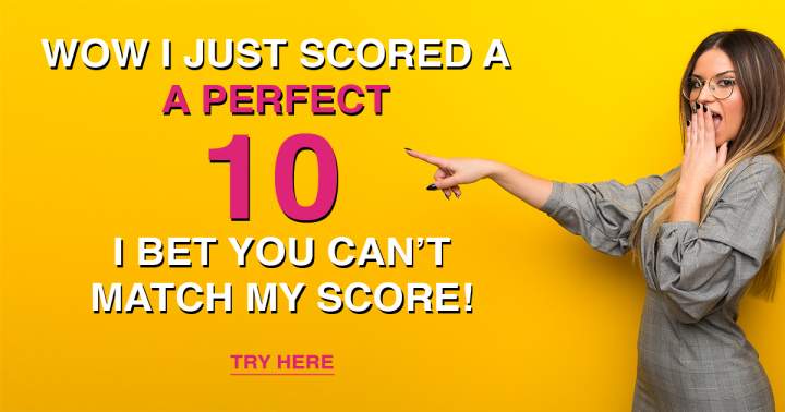 Banner for Try scoring a 10