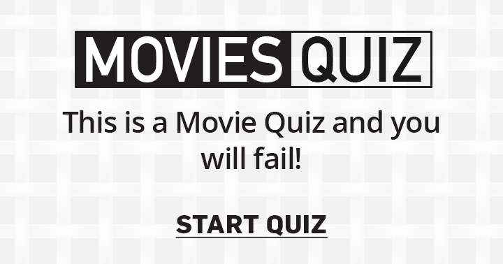 Banner for You will probably fail at this hard movie quiz