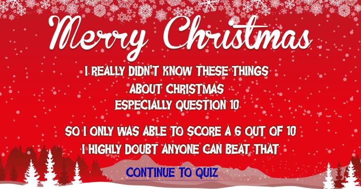 Banner for Do you know these things about Christmas? (2018) 