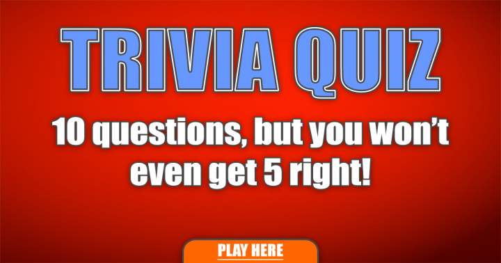 Banner for Challenging Trivia Quiz