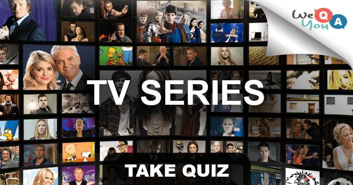 Banner for Do you like TV series?