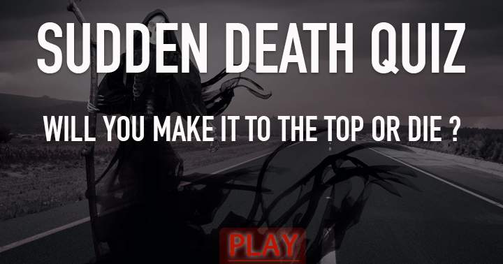 Banner for Sudden Death Quiz