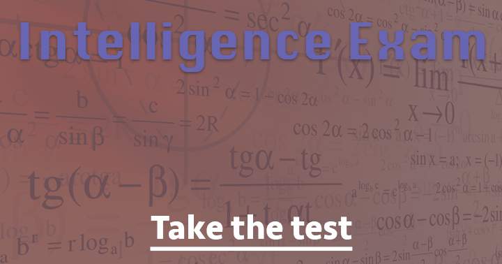 Banner for How intelligent are you?