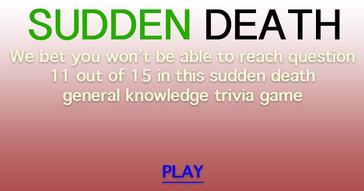 Banner for Sudden Death