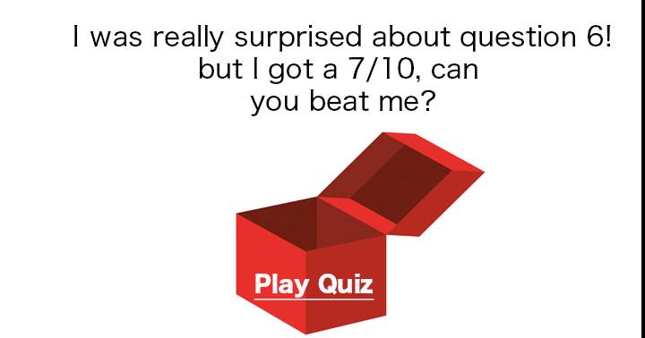 Banner for I was surprised about question 6