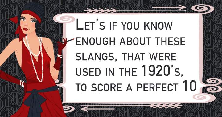 Banner for Old slang from the 20's