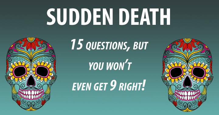 Banner for Day of the Dead Sudden death quiz