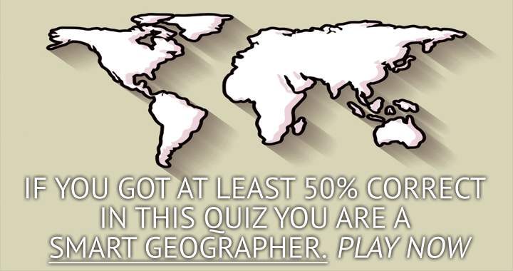 Banner for Are you a real geographer?