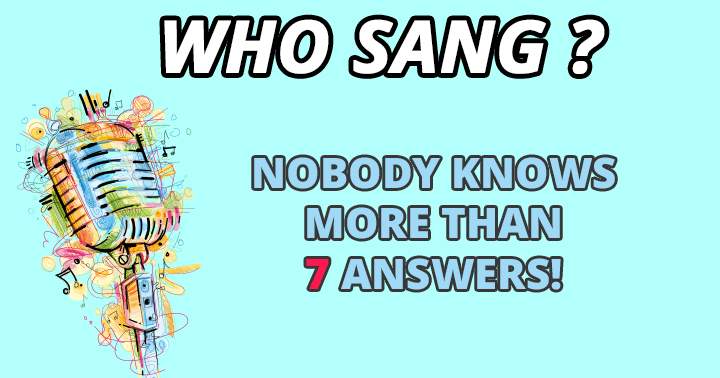 Banner for Who Sang