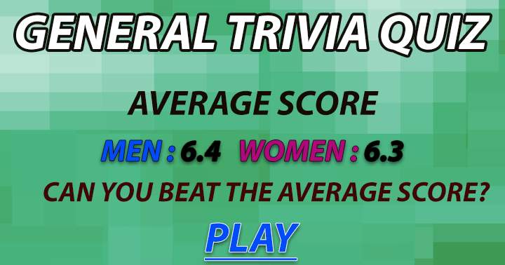 Banner for Can you beat the average score?