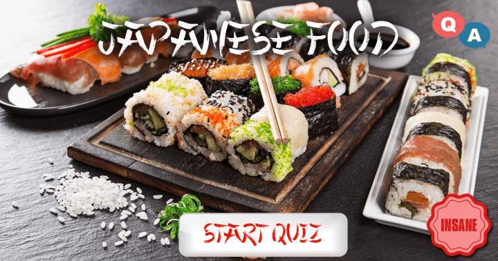 Banner for 10 Questions about Japanese food! Level- Extreme