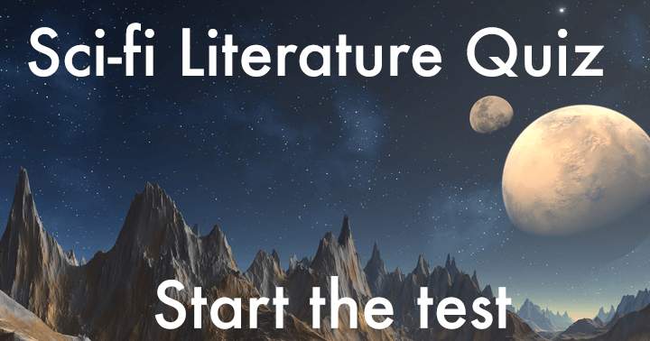 Banner for Sci-fi literature Quiz