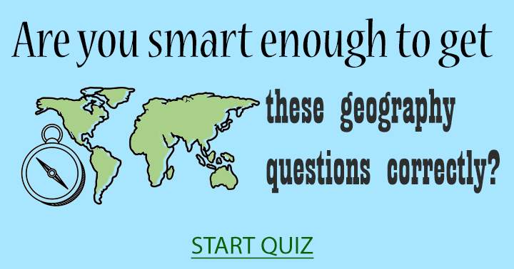 Banner for Geography test