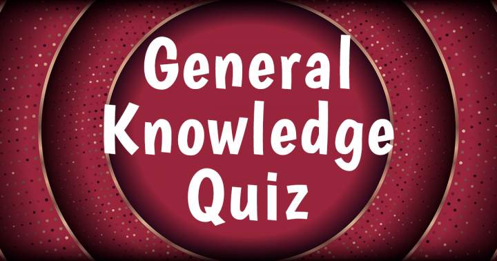 Banner for General Knowledge Quiz