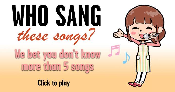 Banner for Who Sang These Songs?