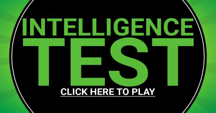 Banner for Intelligence Test