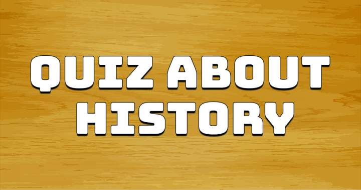 Banner for Quiz About History