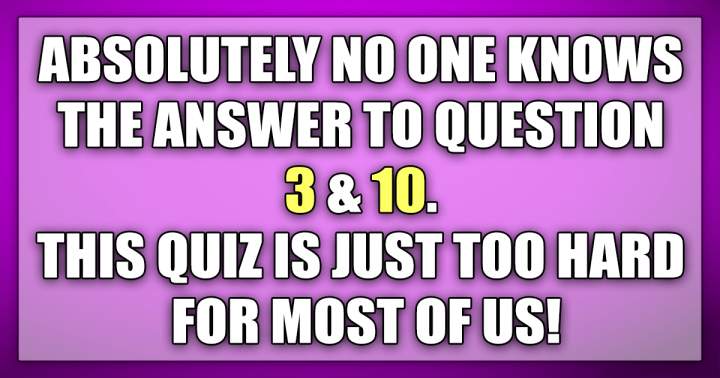 Banner for General Knowledge Quiz
