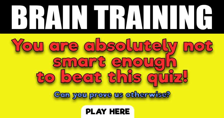 Banner for Play For Your Daily Brain Training