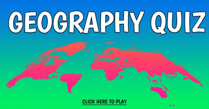 Banner for Geography Quiz