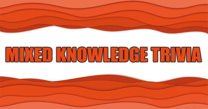 Banner for Mixed Knowledge Trivia