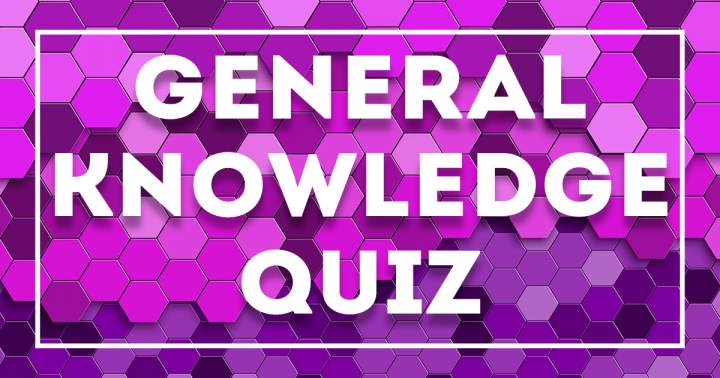 Banner for General Knowledge Quiz