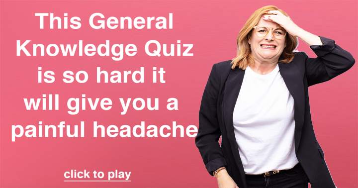 Banner for General Knowledge Quiz