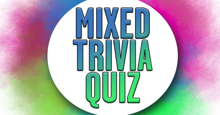 Banner for Mixed Trivia Quiz