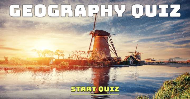 Banner for Geography Quiz