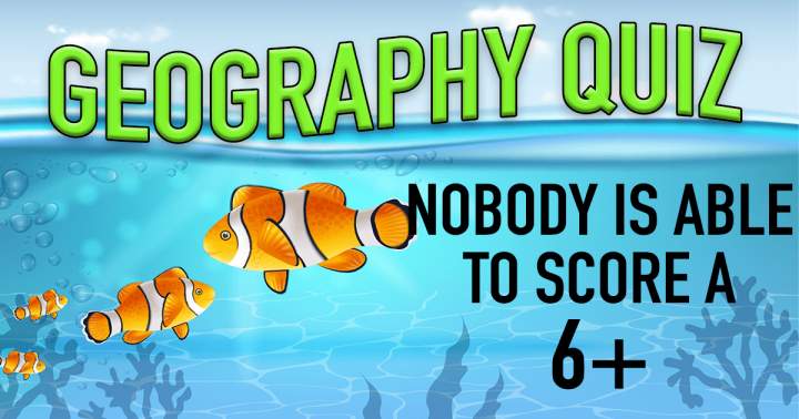 Banner for Geography Quiz