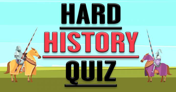 Banner for HARD History Quiz