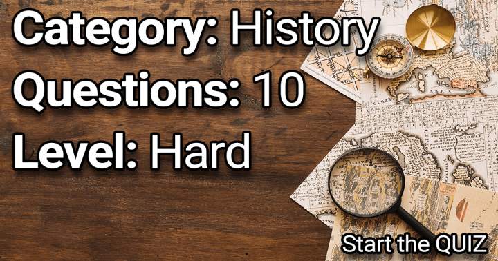 Banner for HARD History Quiz