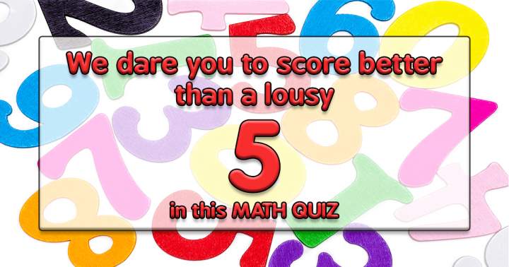 Banner for Mathematics Quiz