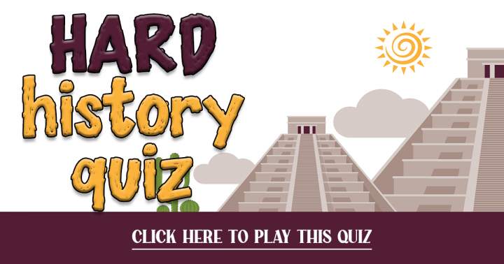 Banner for HARD History Quiz